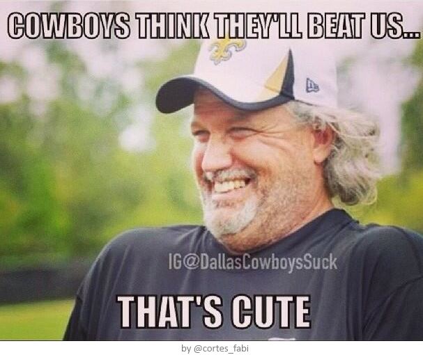 Top 11 Twitter Memes to the Cowboys - Saints Game on Nov 10th