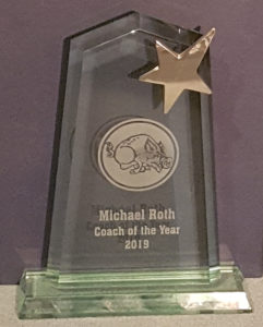 Fursty Razorbacks - Coach of the Year 2019 Award